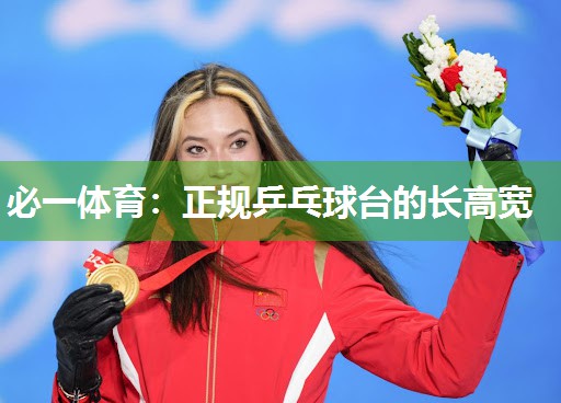 正规乒乓球台的长高宽